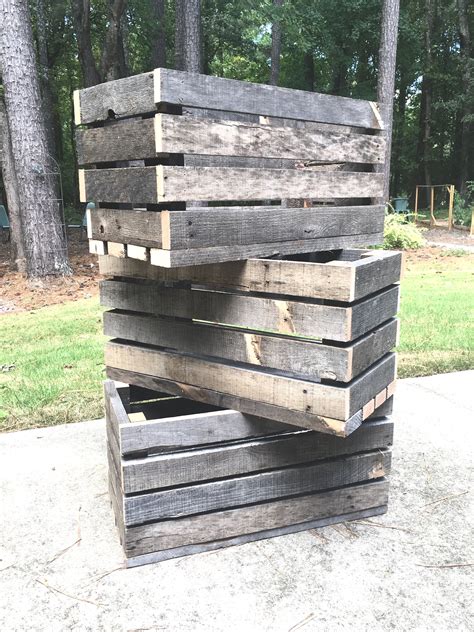 making crates from pallet wood